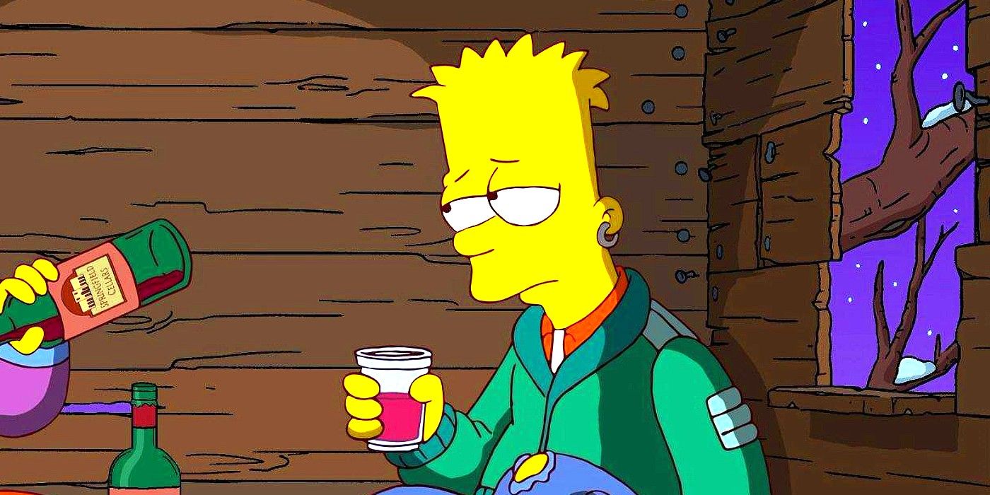 Sad Future Bart Simpson in Holidays of Future Past