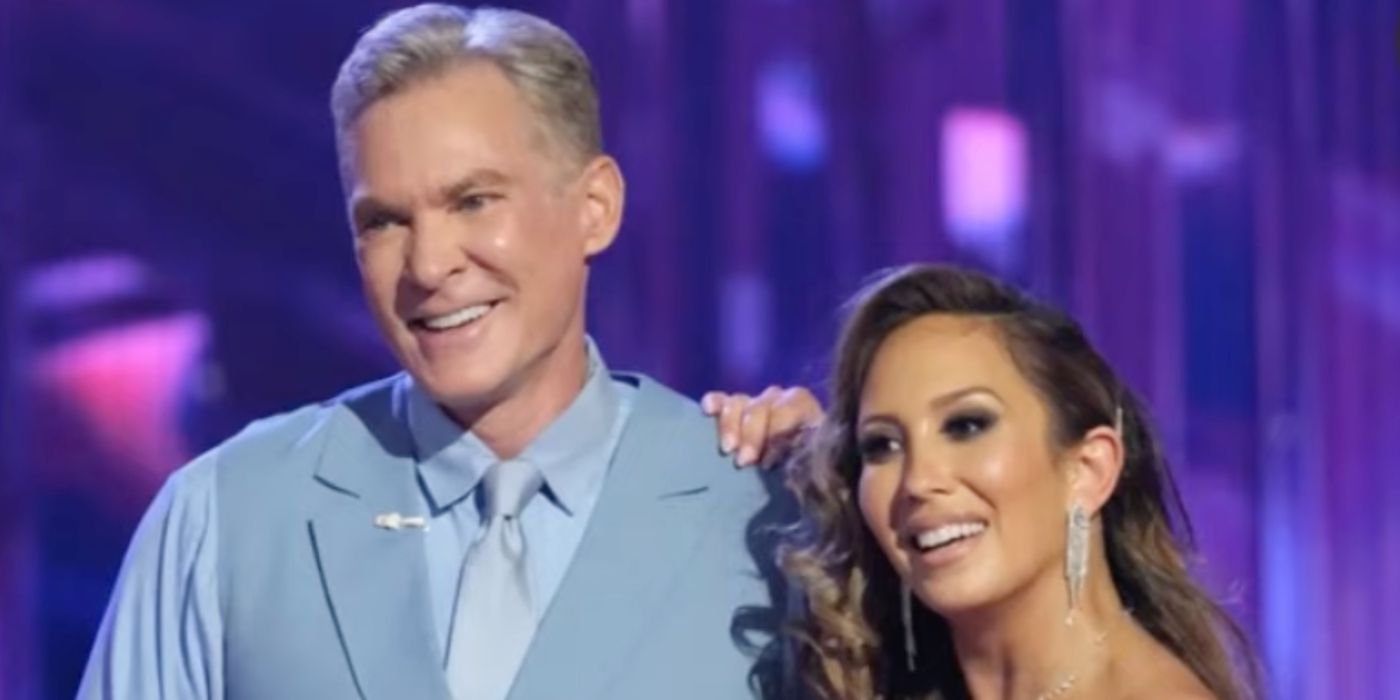 Sam Champion on Dancing With The Stars with Cheryl Burke