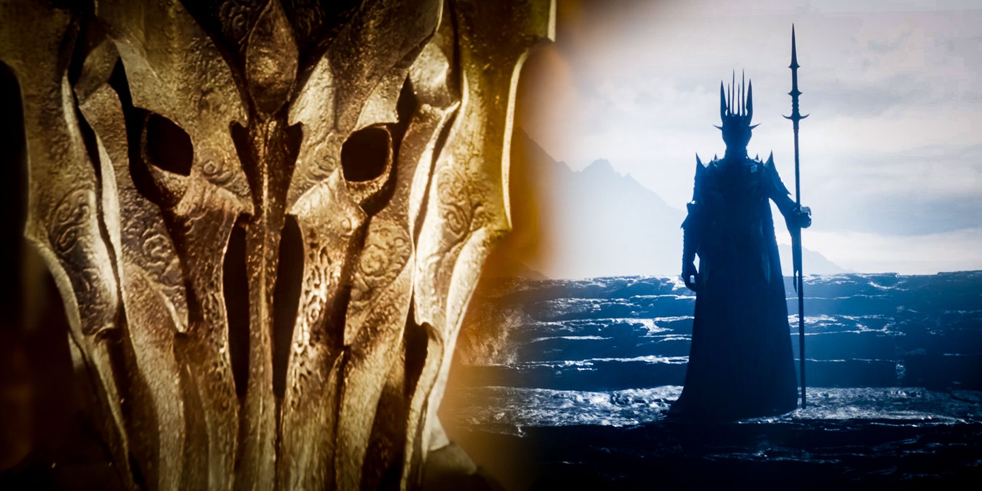 Sauron from Lord of the Rings and The Rings of Power
