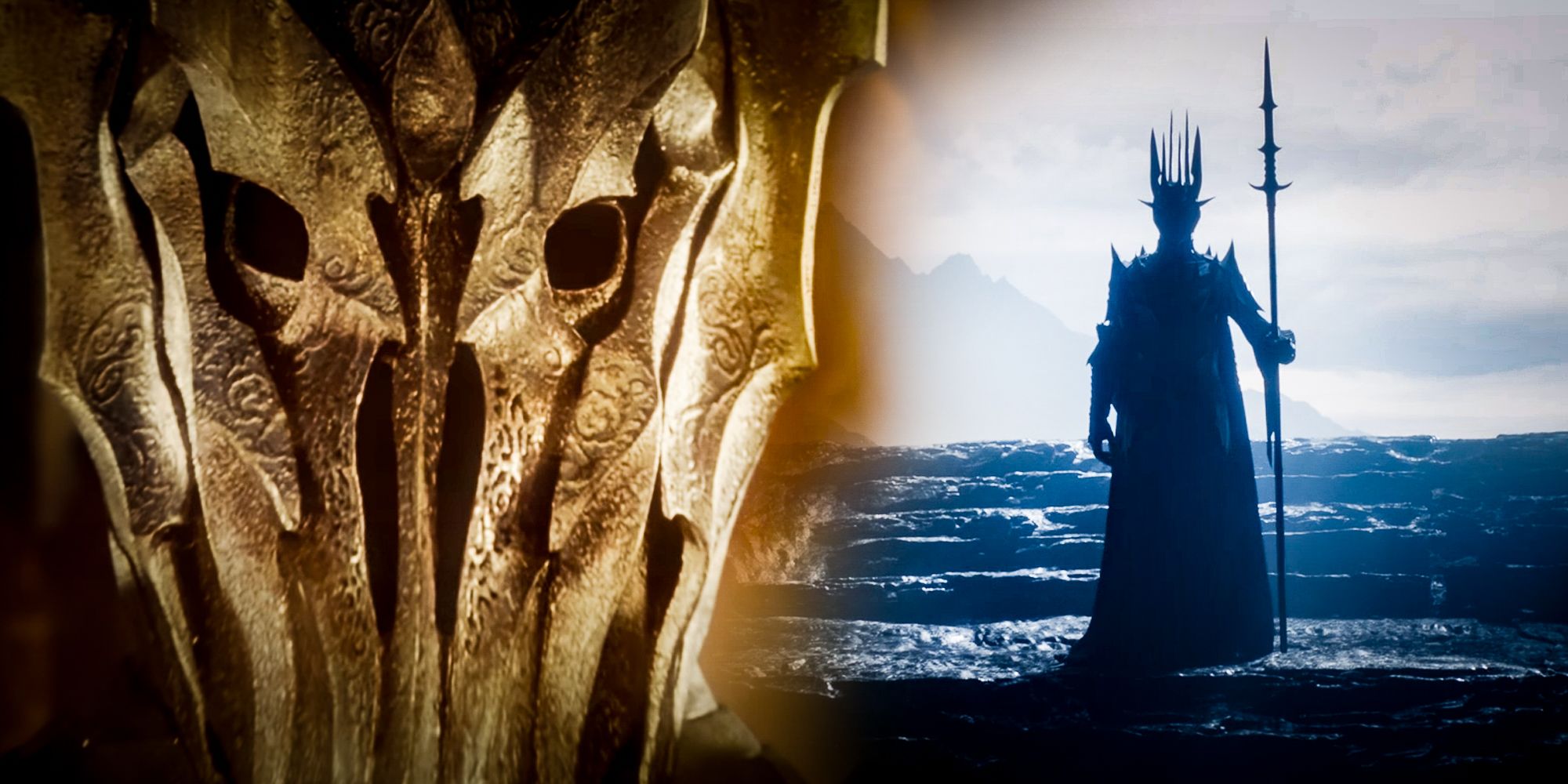 Sauron de Senhor dos Anéis e Os Anéis do Poder