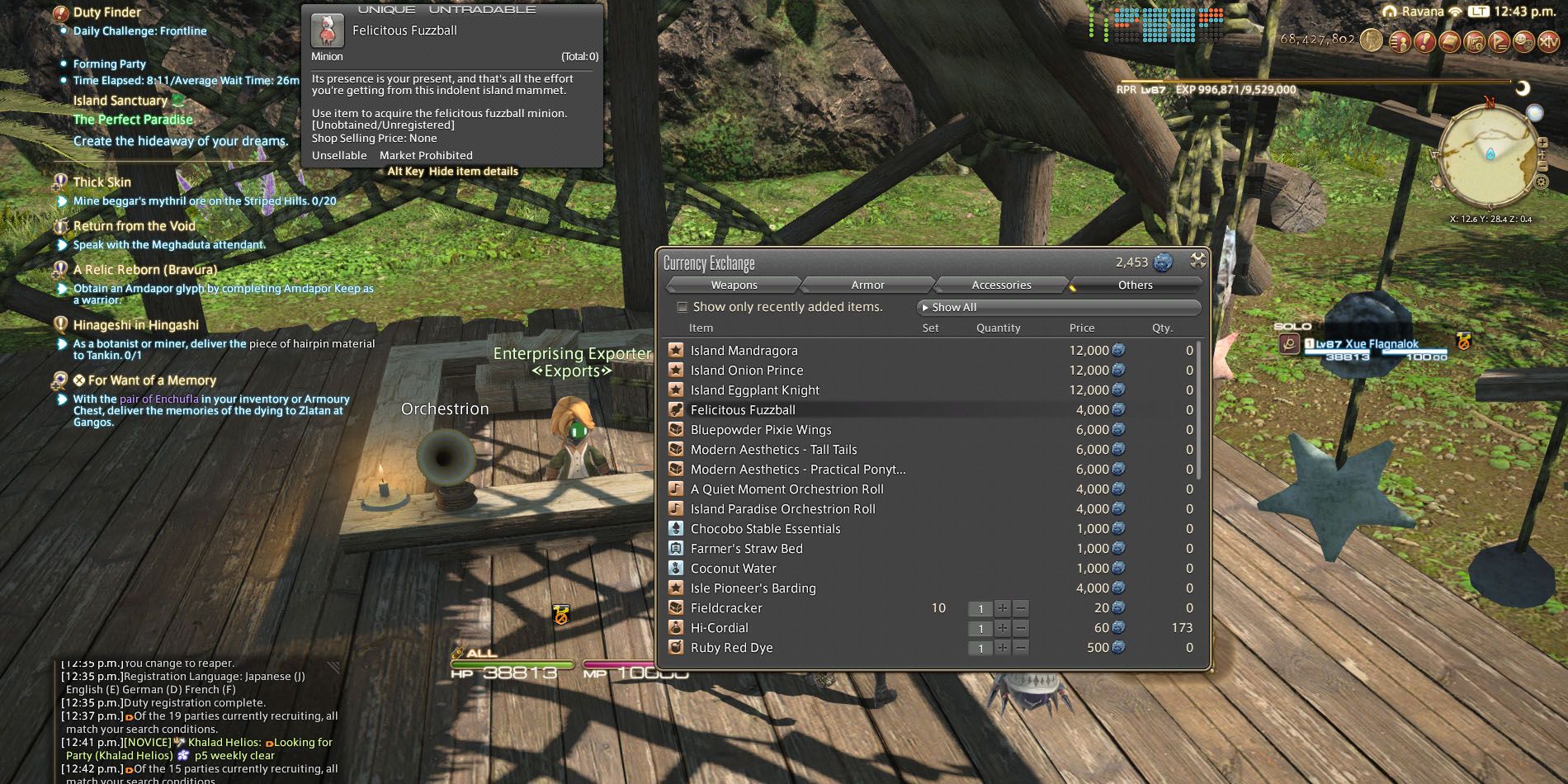 How to Level Up Fast in FFXIV Island Sanctuary