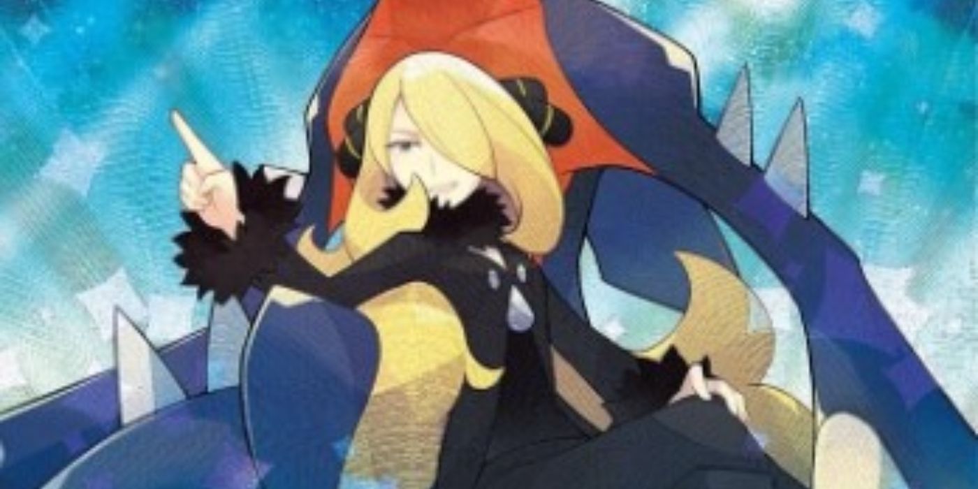 Garchomp V with Cynthia - Pokemon TCG: Astral Radiance.