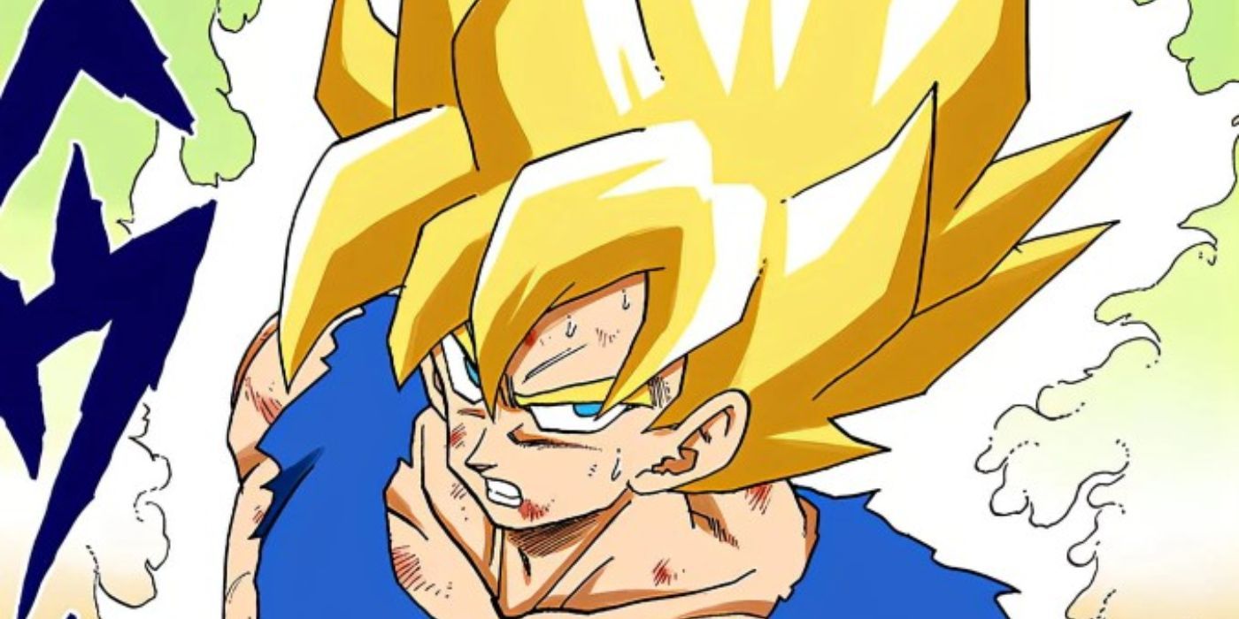 Super Saiyan Goku manga - Namek - Frieza arc.