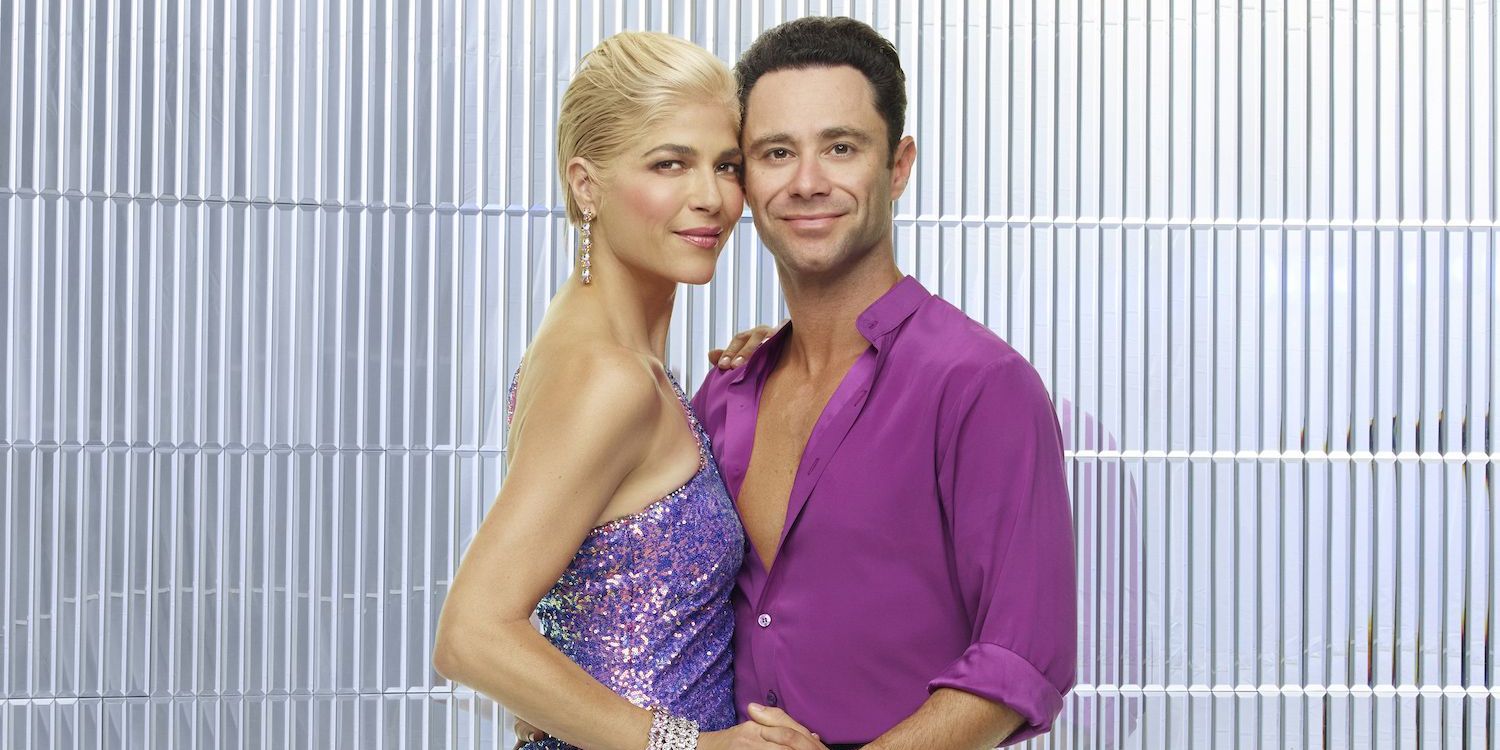 Selma Blair and her Dancing With The Stars partner Sasha Farber