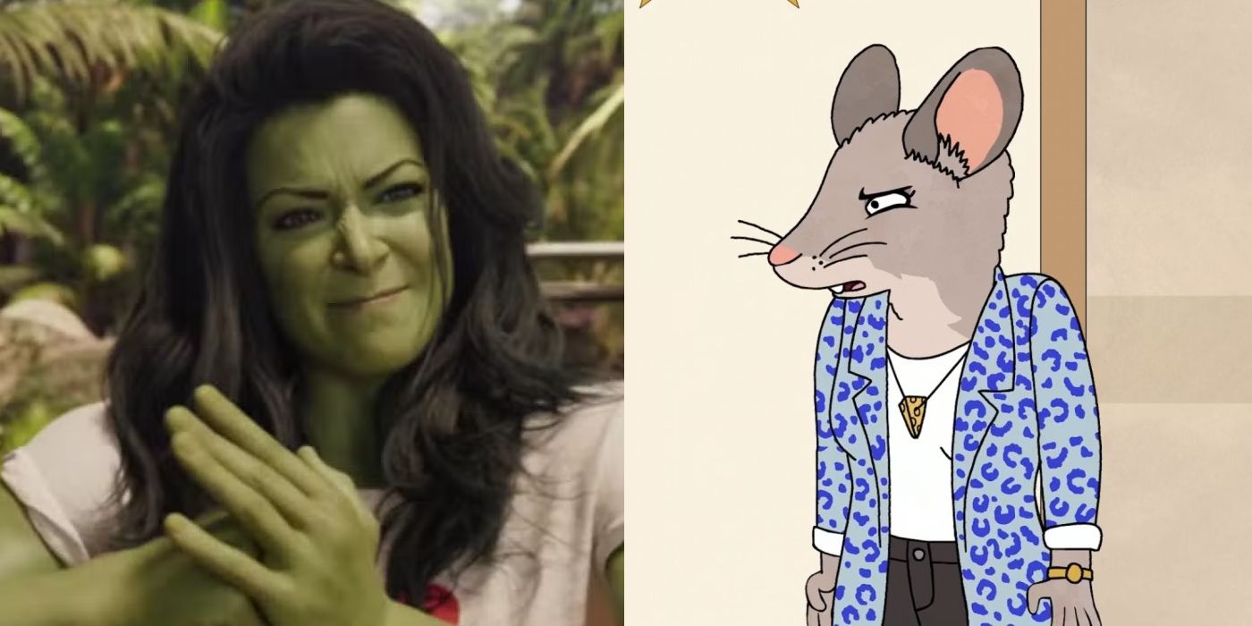 Tatiana Maslany in She-Hulk and BoJack Horseman