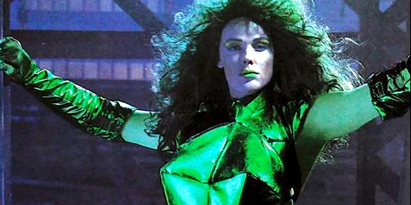 Bridgitte Nielsen in photo for the 1990s She-Hulk movie