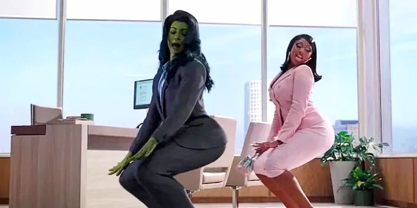 She Hulk Bts Images Show How Twerking Scene Was Filmed