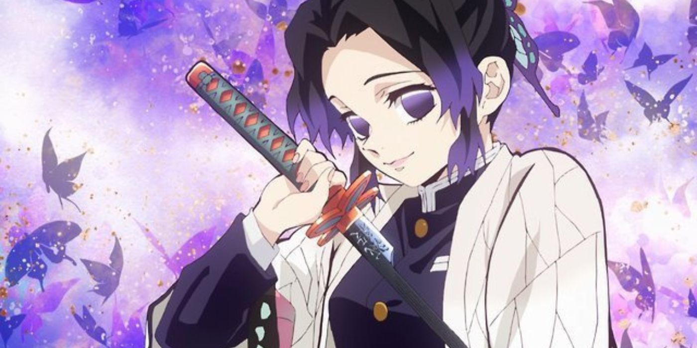 Shinobu Kochō From Demon Slayer Kimetsu no Yaiba wallpaper.