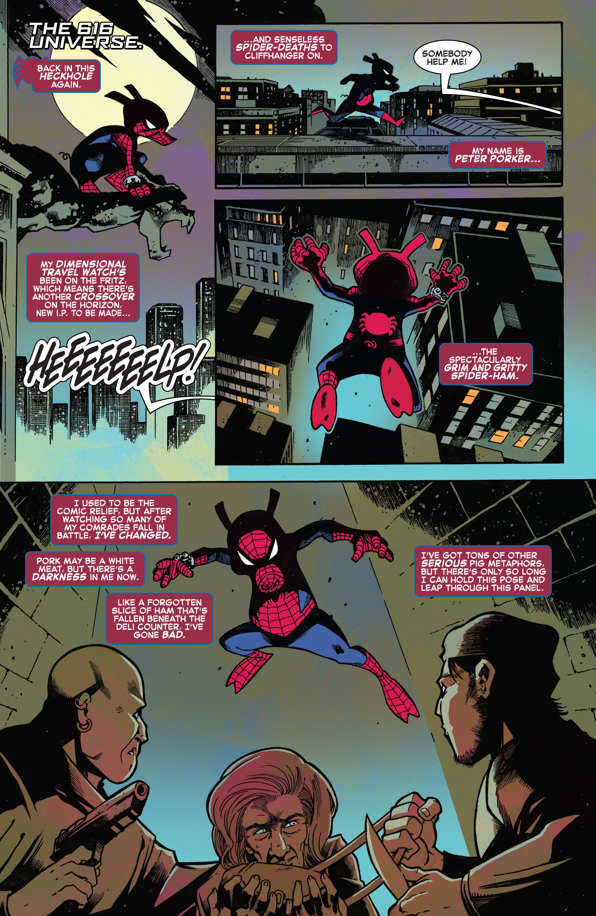Spider-Verse Breakout Spider-Ham is the Perfect, All-Ages Deadpool