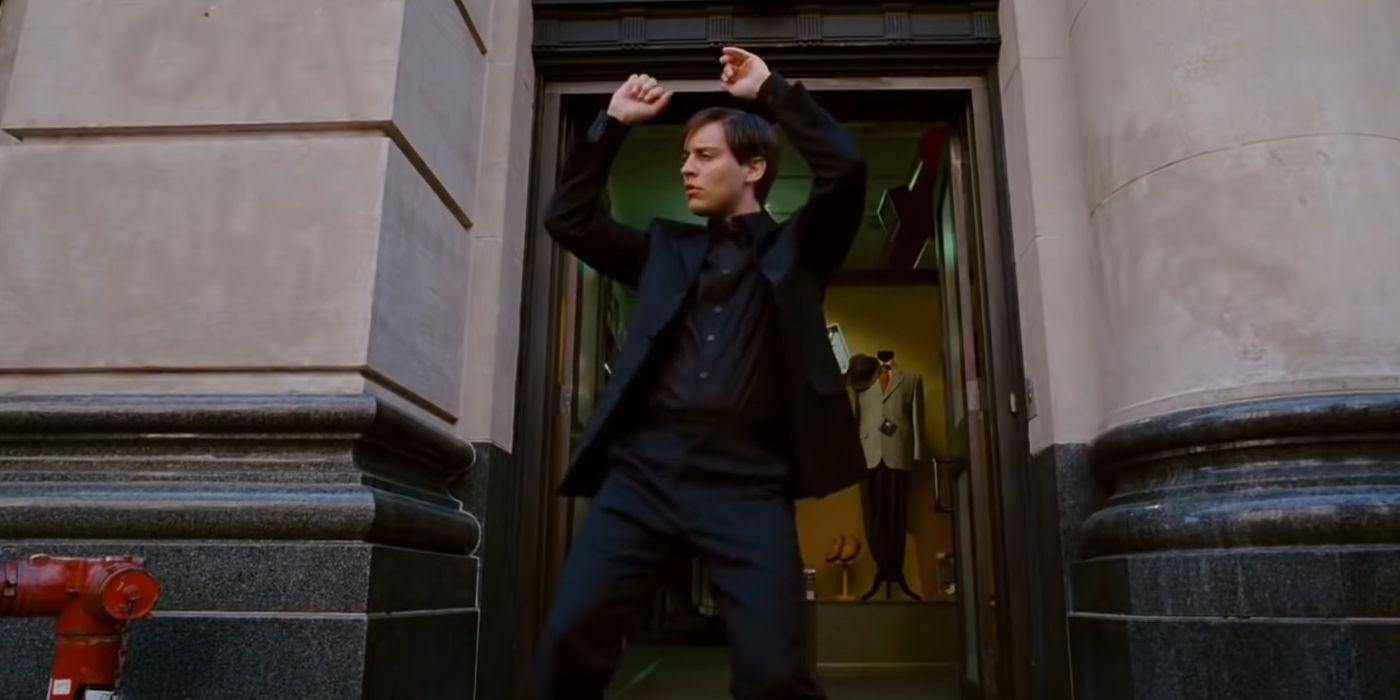 Peter Parker dança de Homem-Aranha 3