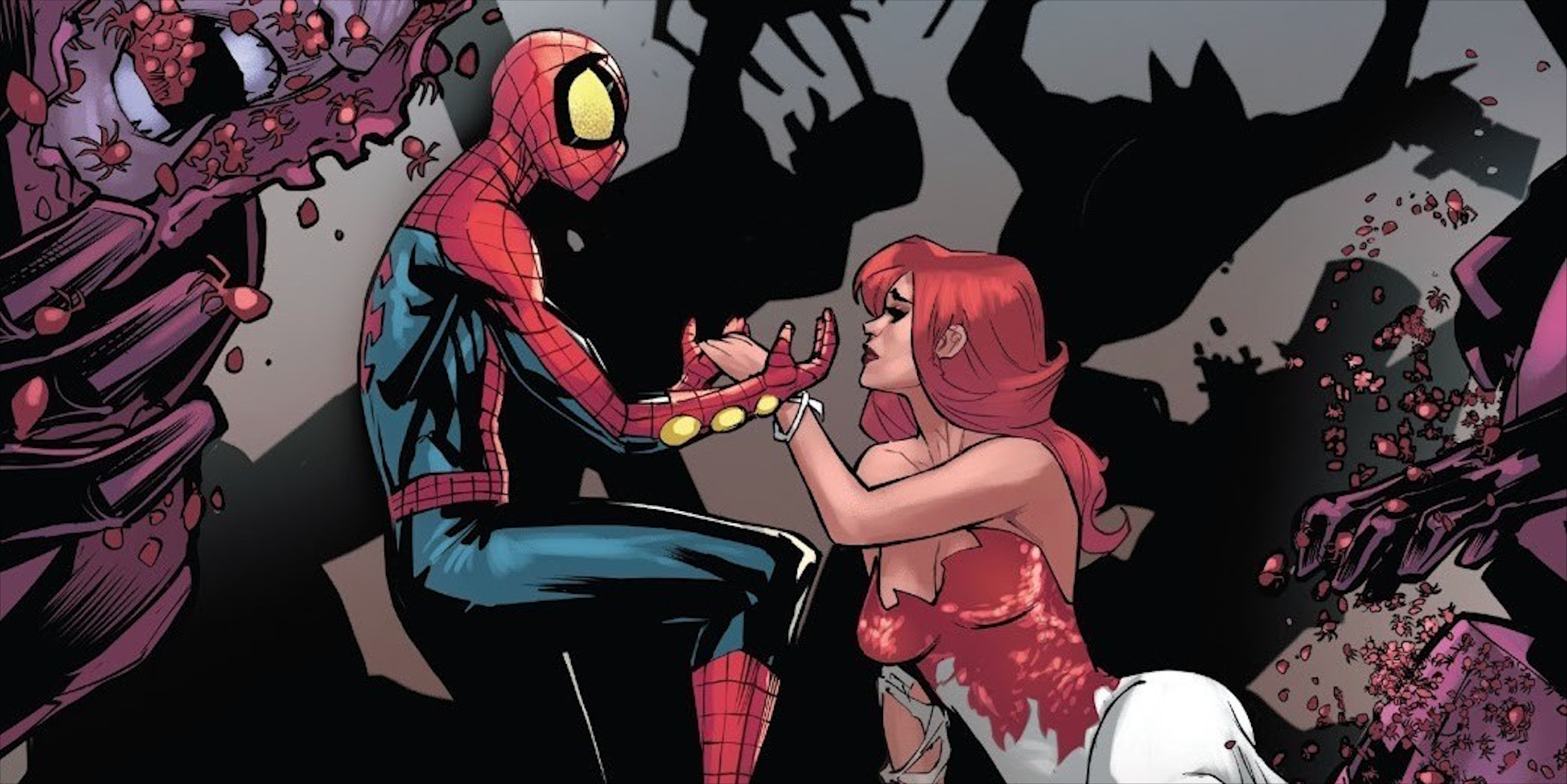 Spider-Man saves Mary Jane