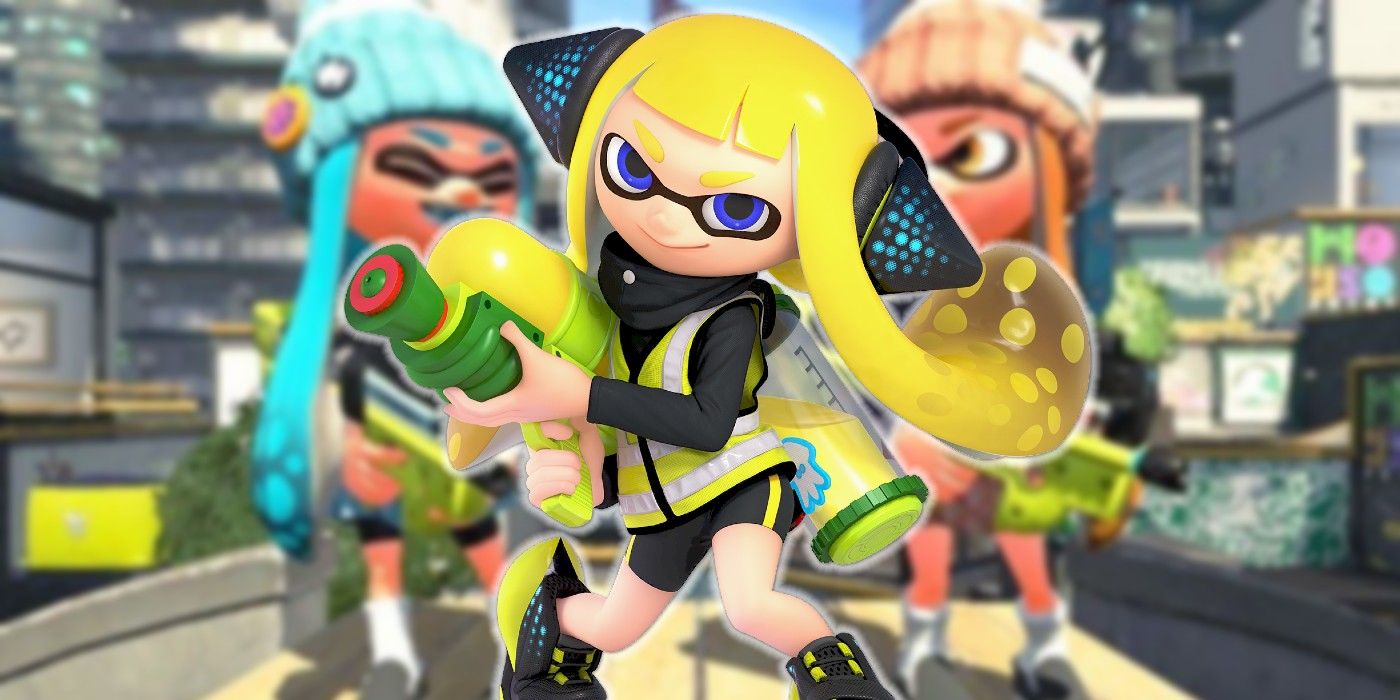 Splatoon 3 Jogo Turf War Online Multiplayer Difícil