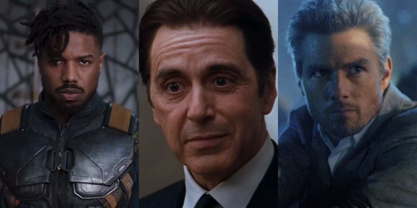 Split image of Black Panther, The Devil's Advocate, and Collateral