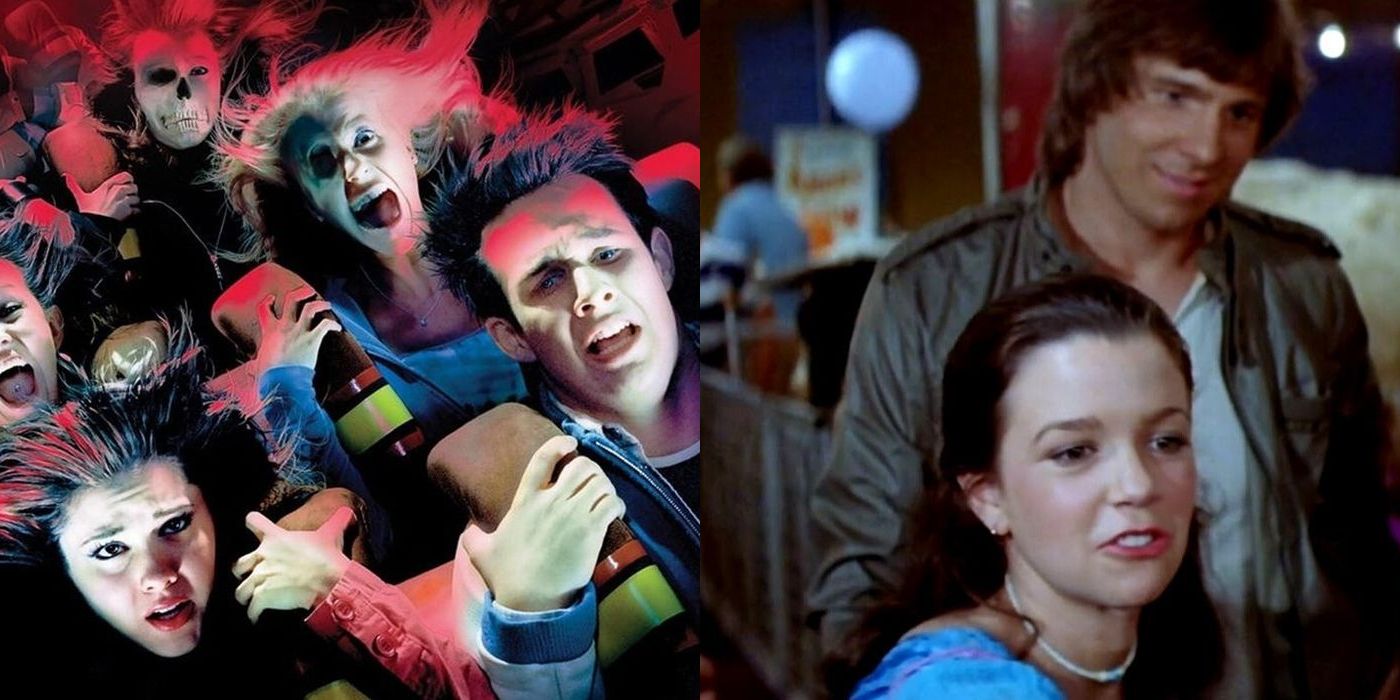 Split image of Final Destination 3 and The Funhouse