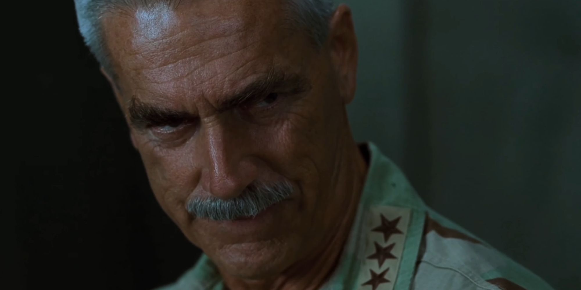 Sam Elliot as Thaddeus Ross looking scary in Ang Lee&rsquo;s Hulk (2003)
