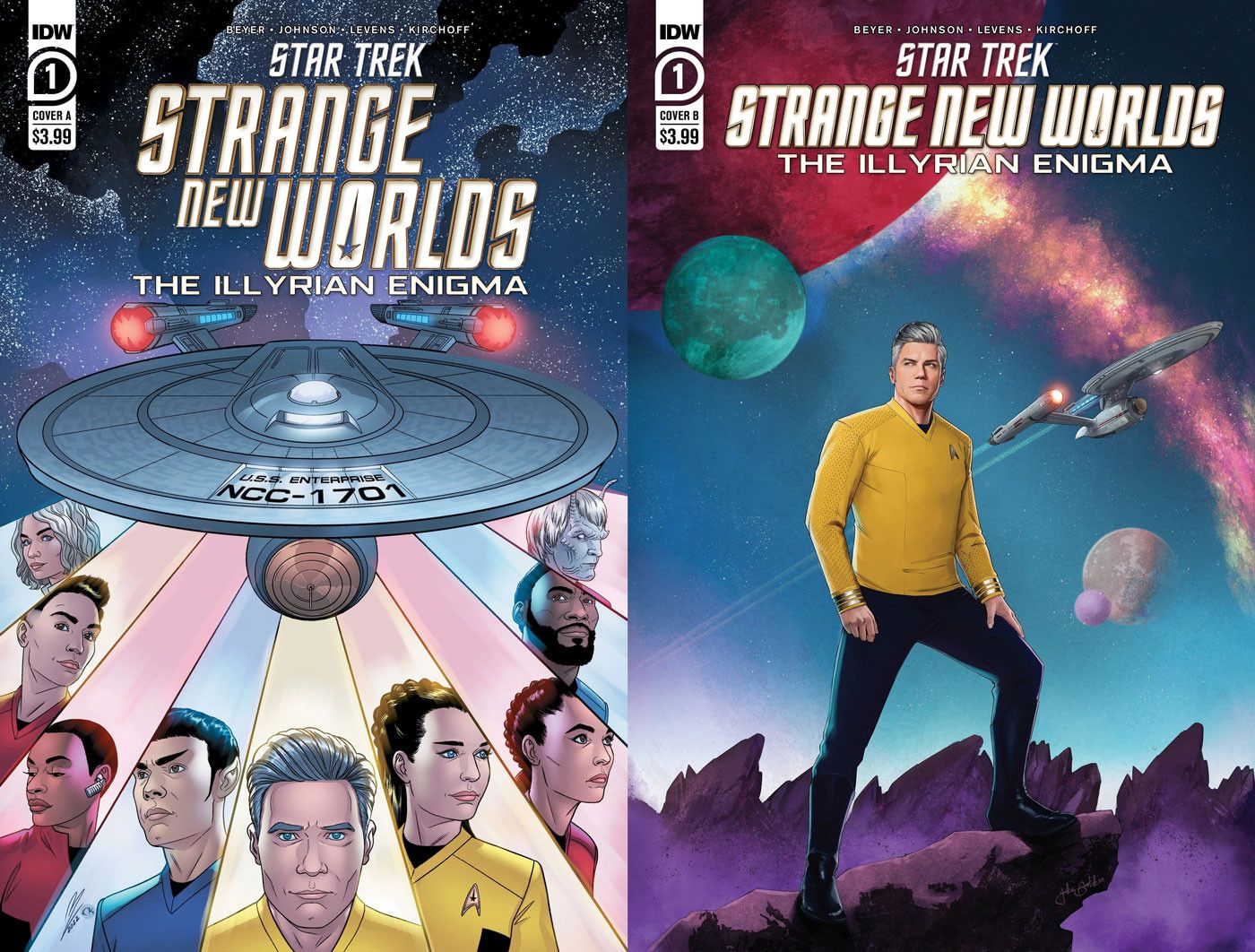 Star Trek Strange New Worlds Covers