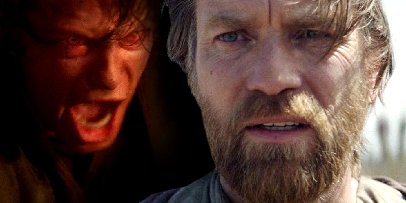 Star Wars Anakin Skywalker Obi-Wan Kenobi mustafar