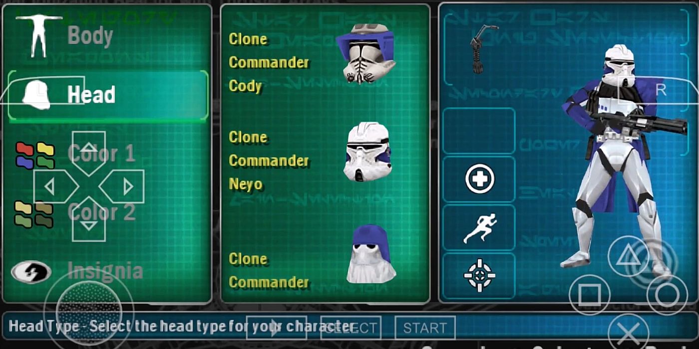Personalização do Esquadrão de Elite do Esquadrão Renegado de Star Wars Battlefront