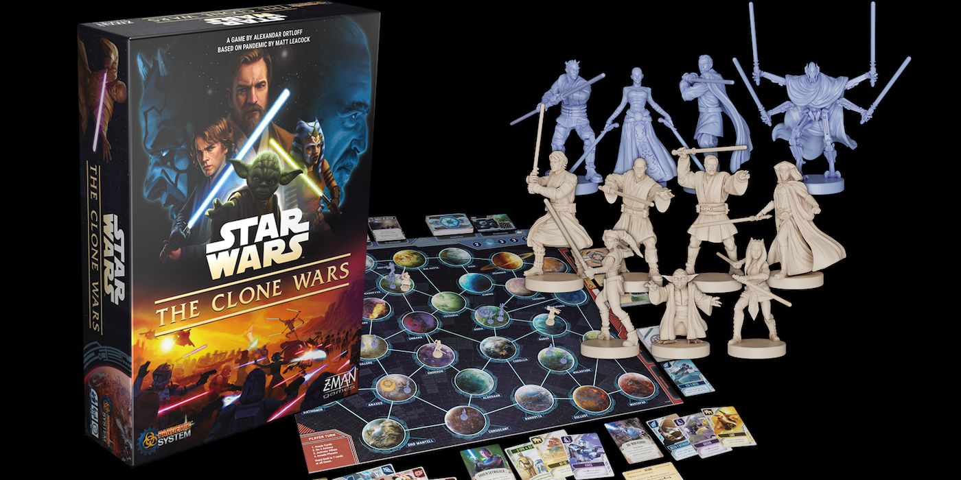 Star Wars Clone Wars board game