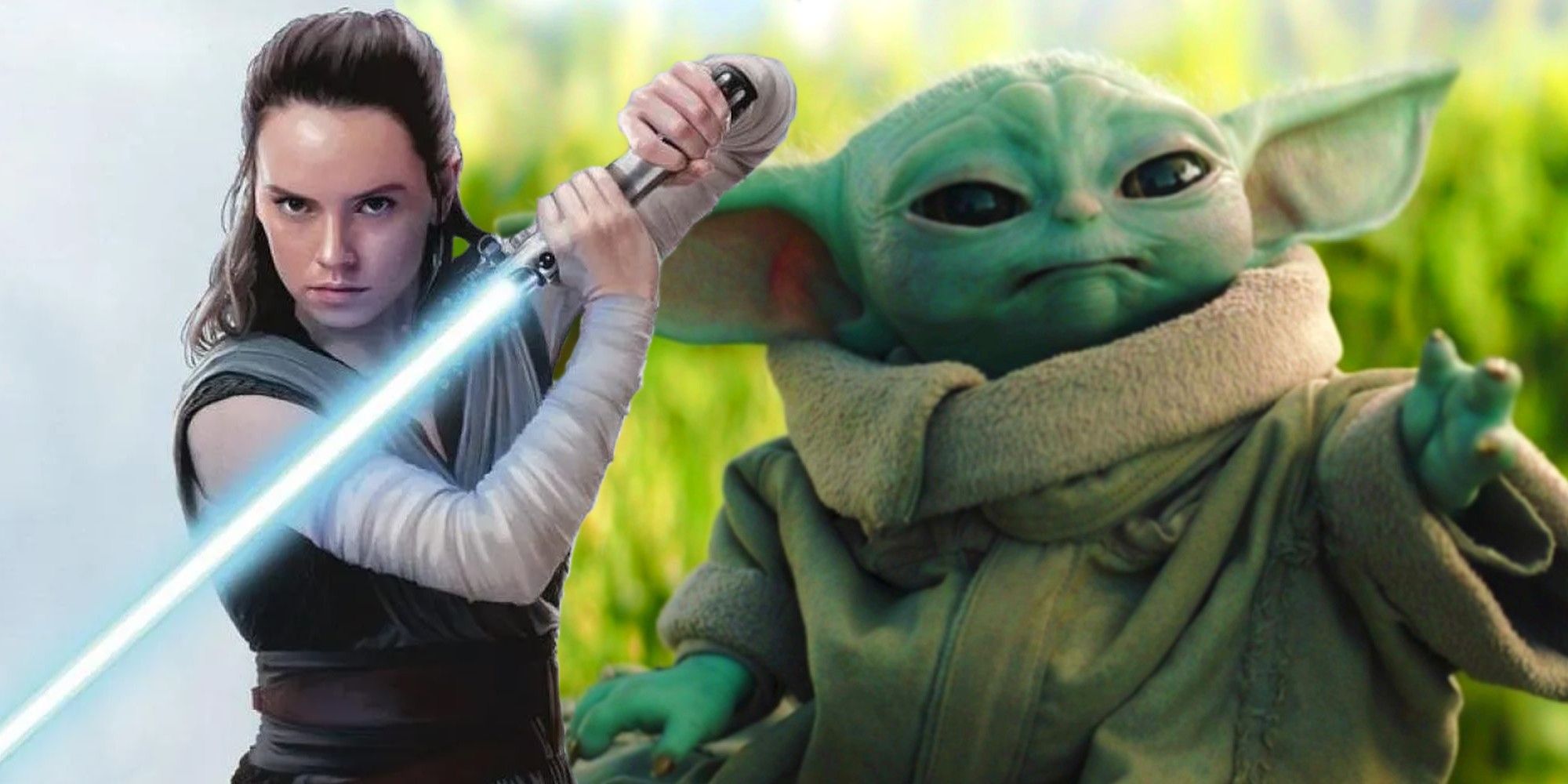 Star Wars Rey And Grogu Baby Yoda
