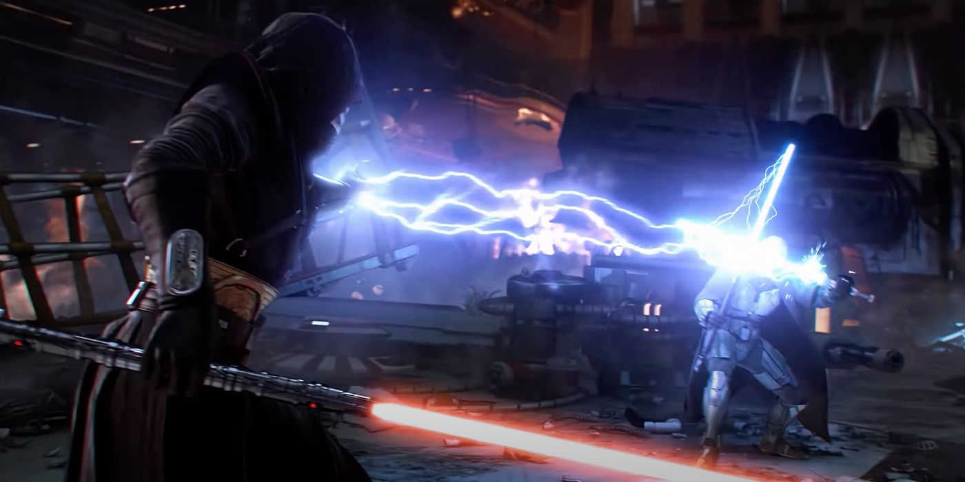 Star Wars The Old Republic Dark Side Force Lightning