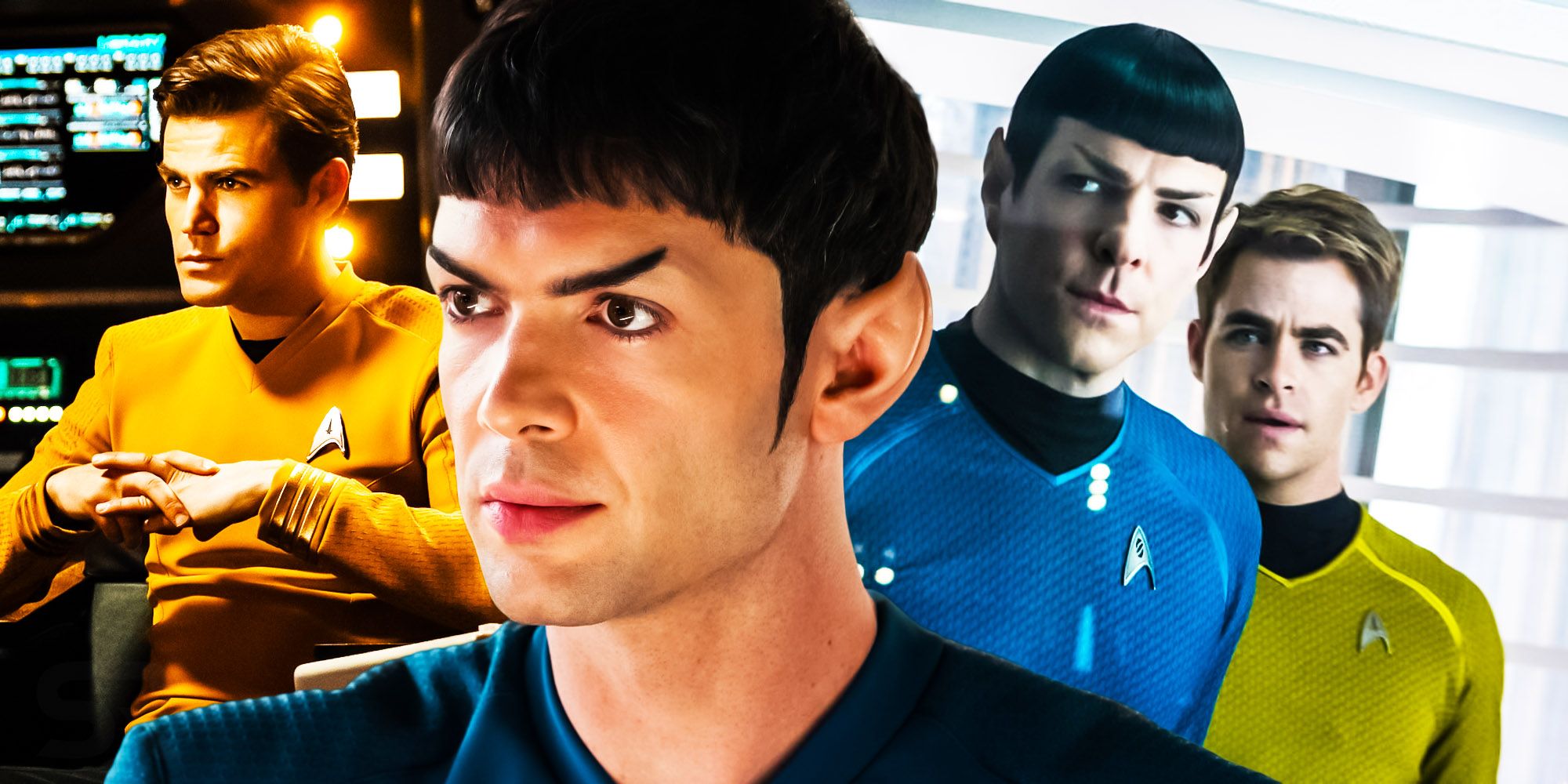 Jornada nas Estrelas Kelvin Linha do Tempo Novos Mundos Estranhos Spock Capitão Kirk