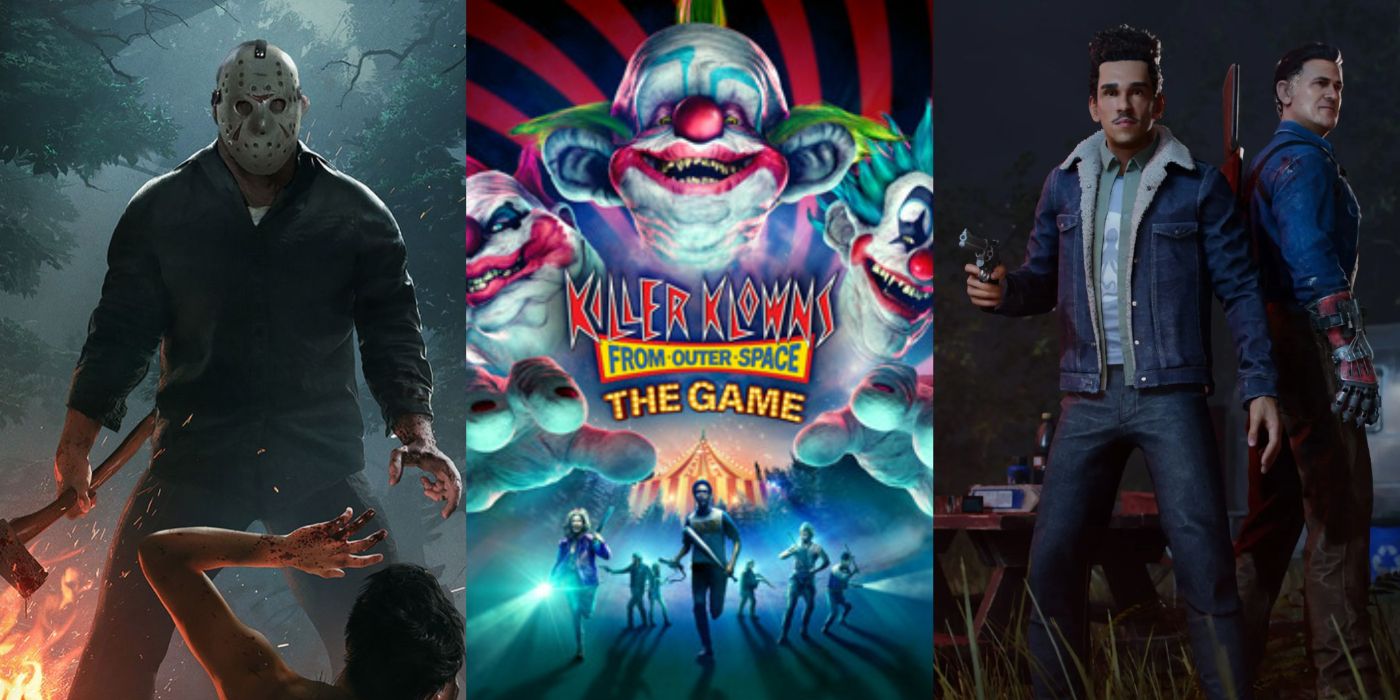 Stills from Killer Klowns from Outer Space and games like it