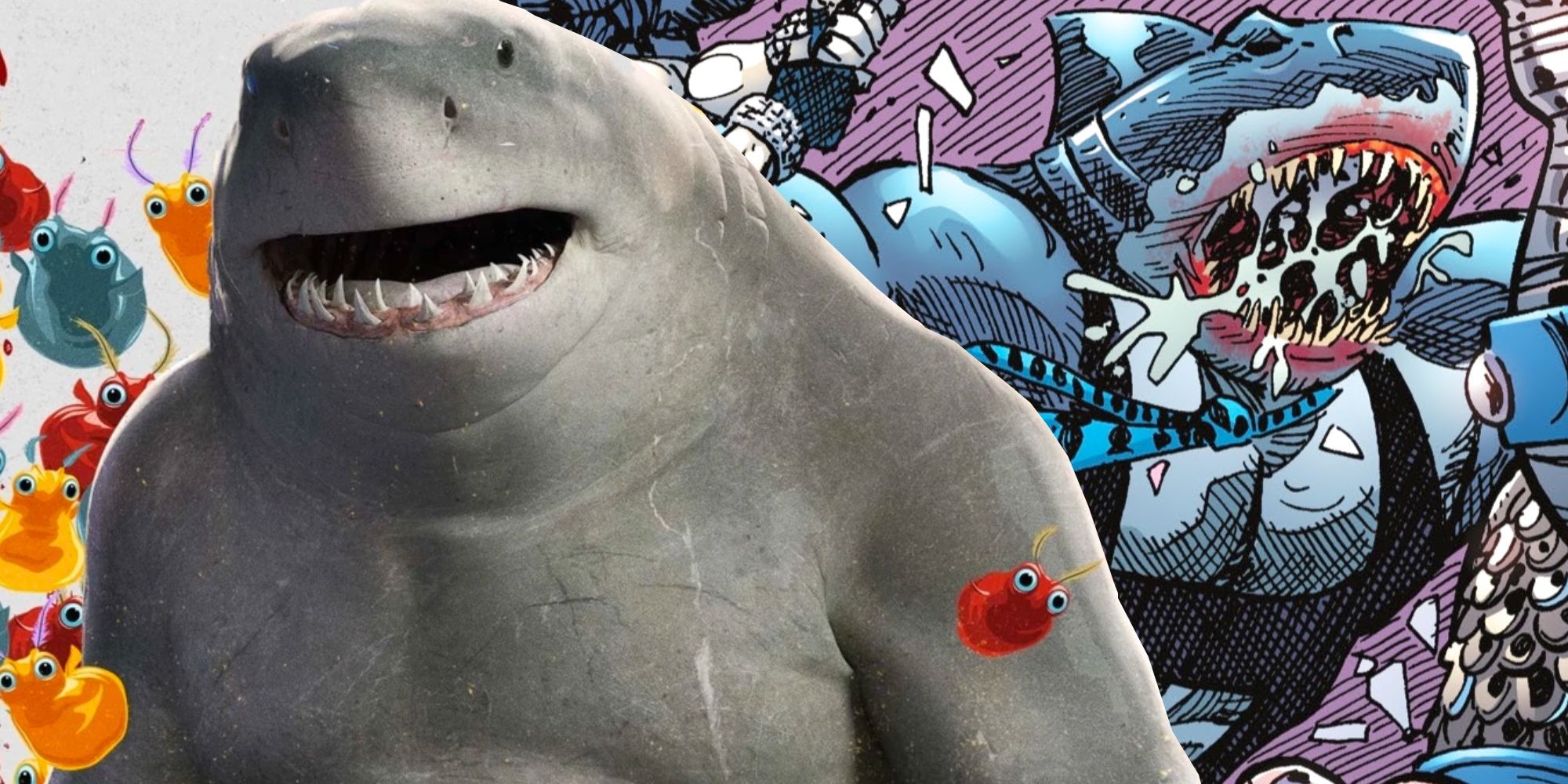 DC's King Shark in The Suicide Squad