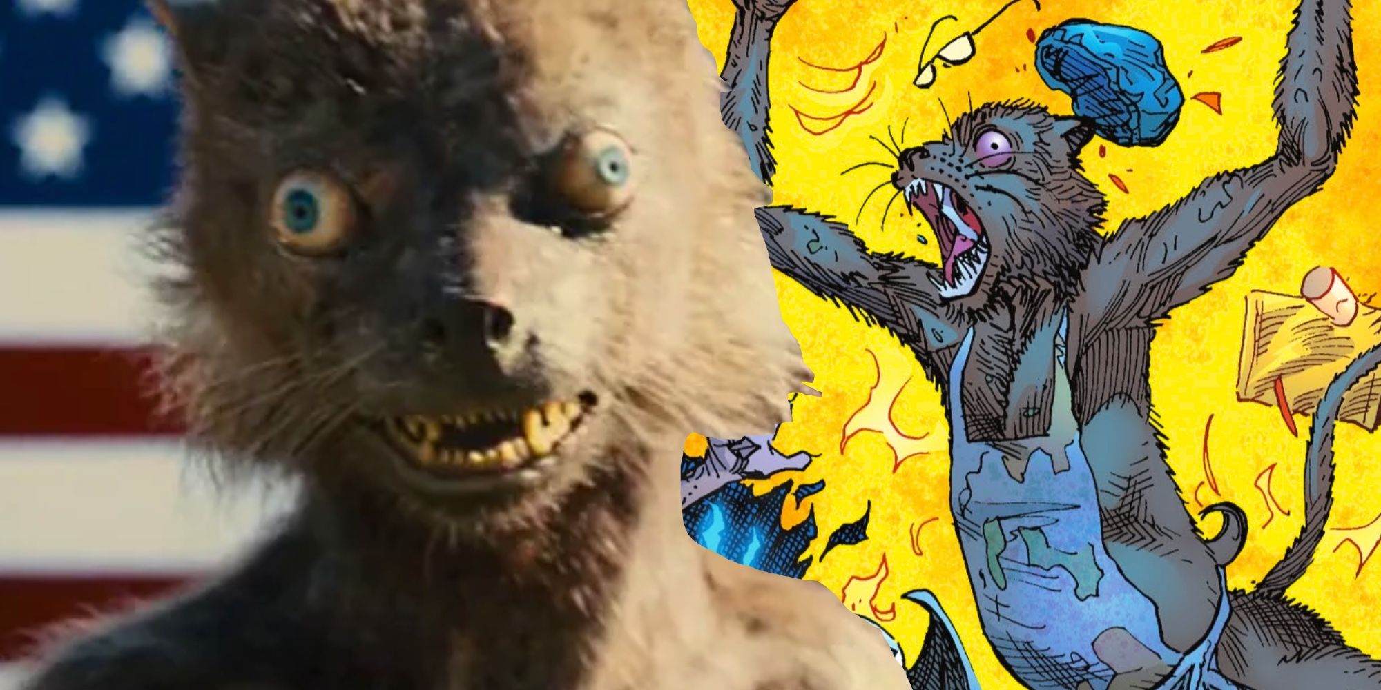 DC&rsquo;s Weasel from The Suicide Squad