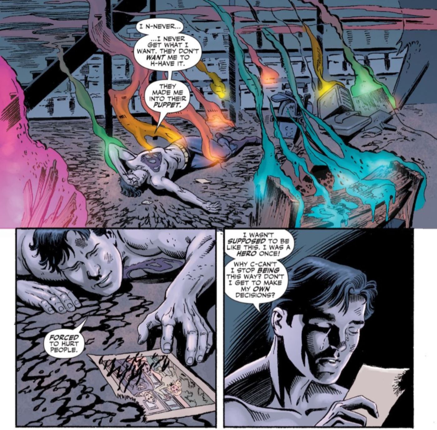 Superboy-Prime Meta Awareness DC Comics
