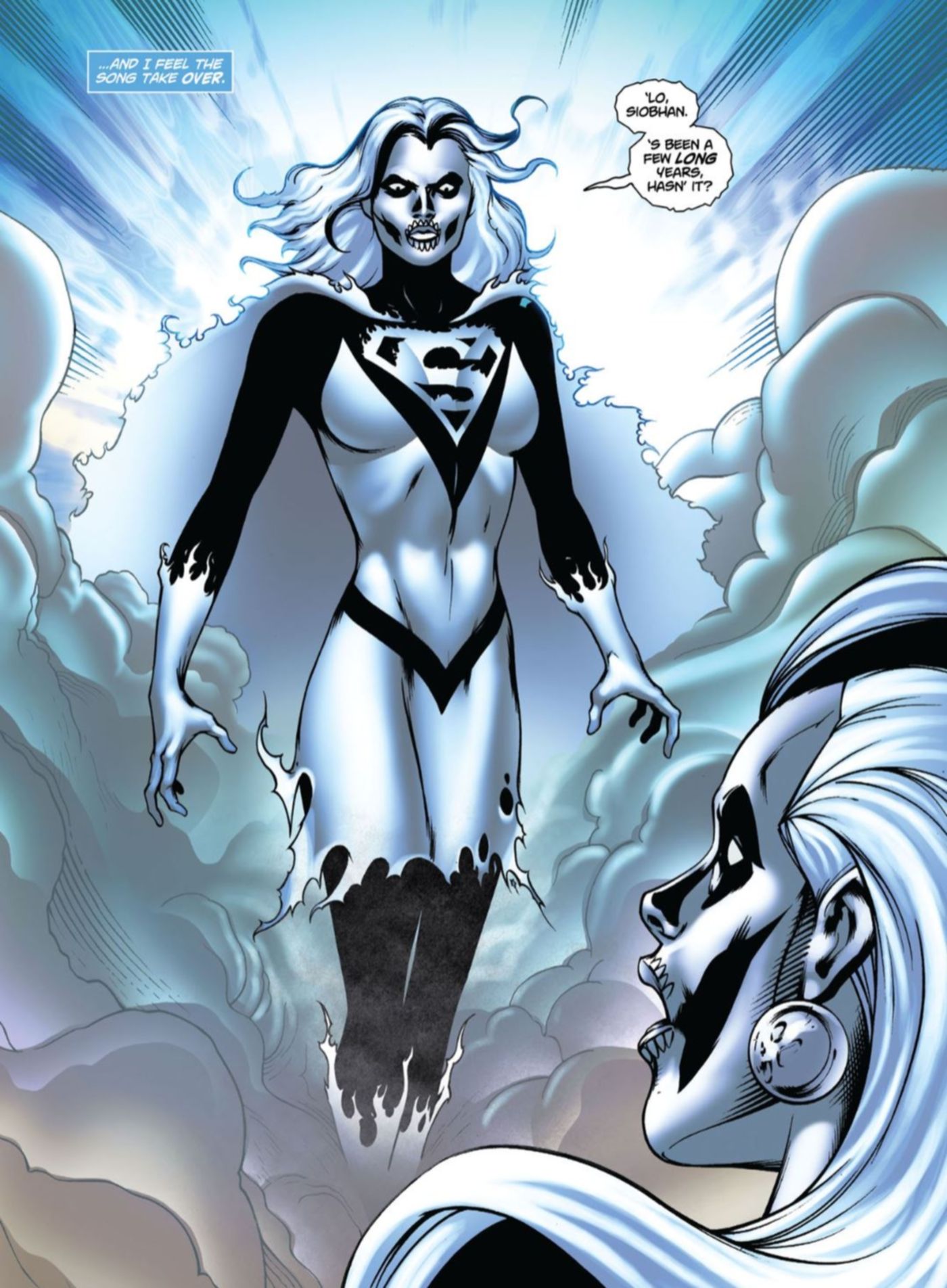 Supergirl Silver Banshee Form DC Comics