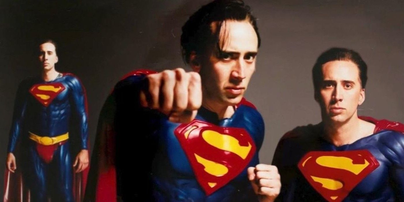 Superman Lives Nicolas Cage costume