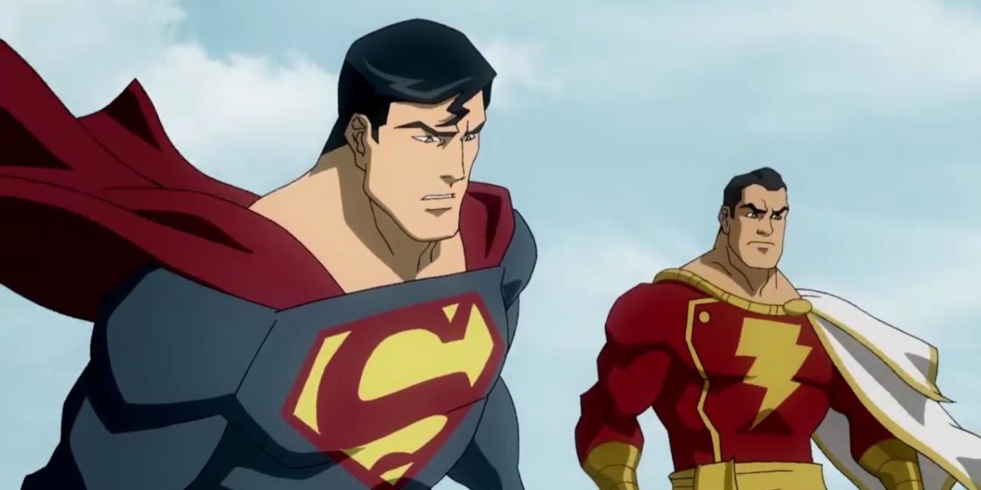 Superman and Shazam in DC Showcase Superman Shazam The Return of Black Adam