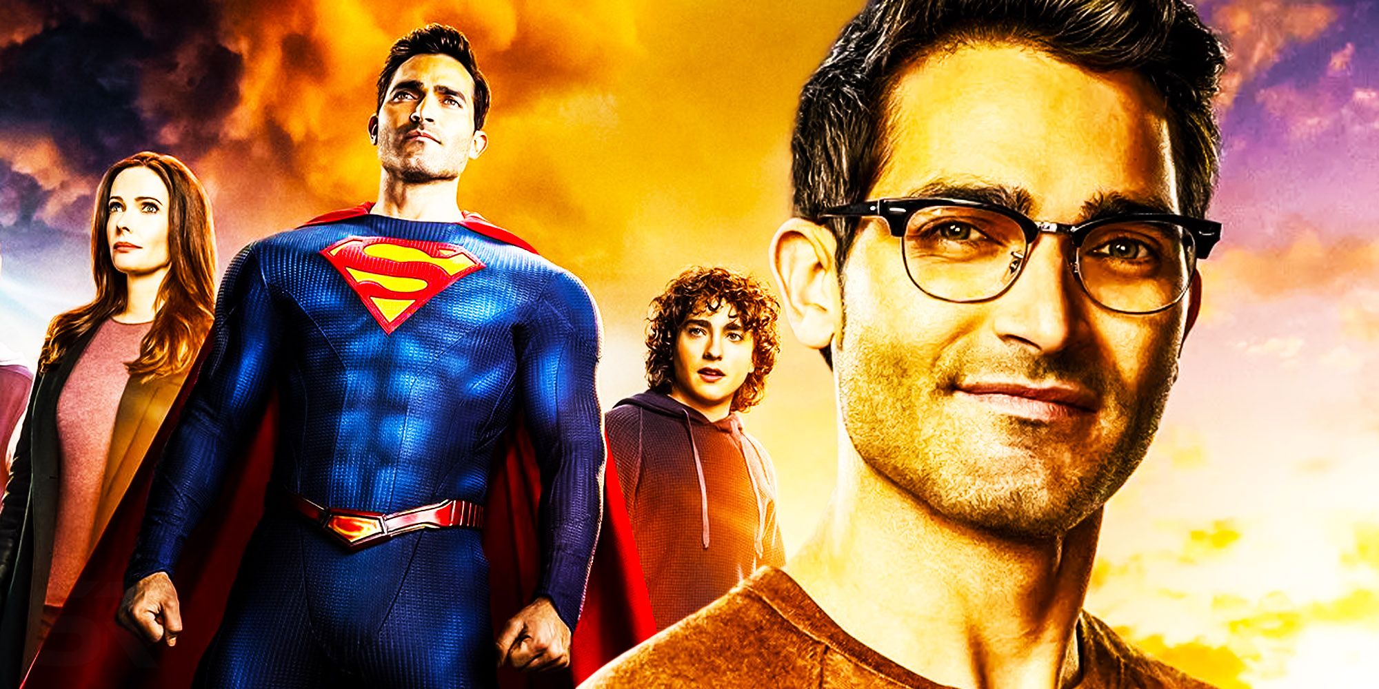 Superman et lois saison 3 superman tyler hoechlin nouveau costume