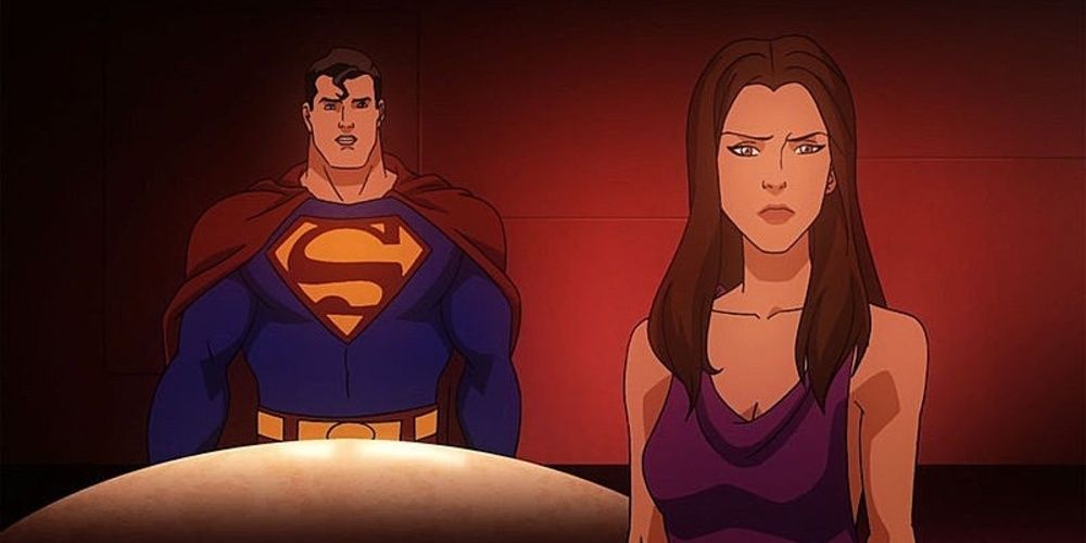 Superman talking to Lois in All-Star Superman