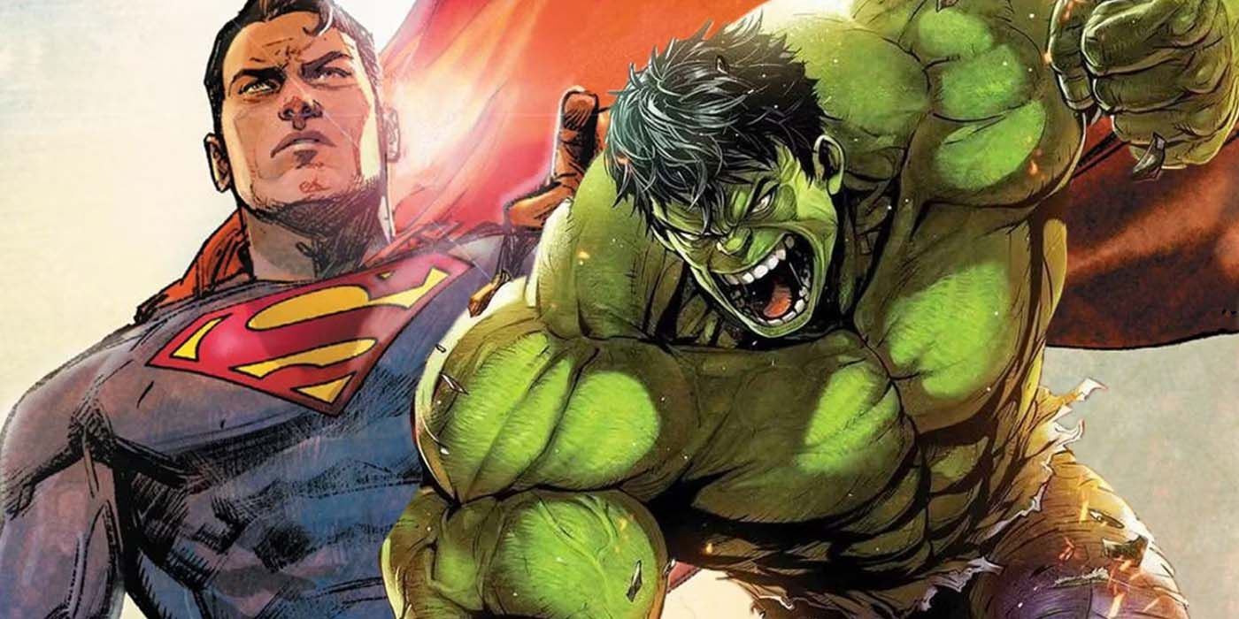Superman vs O Hulk DC Marvel