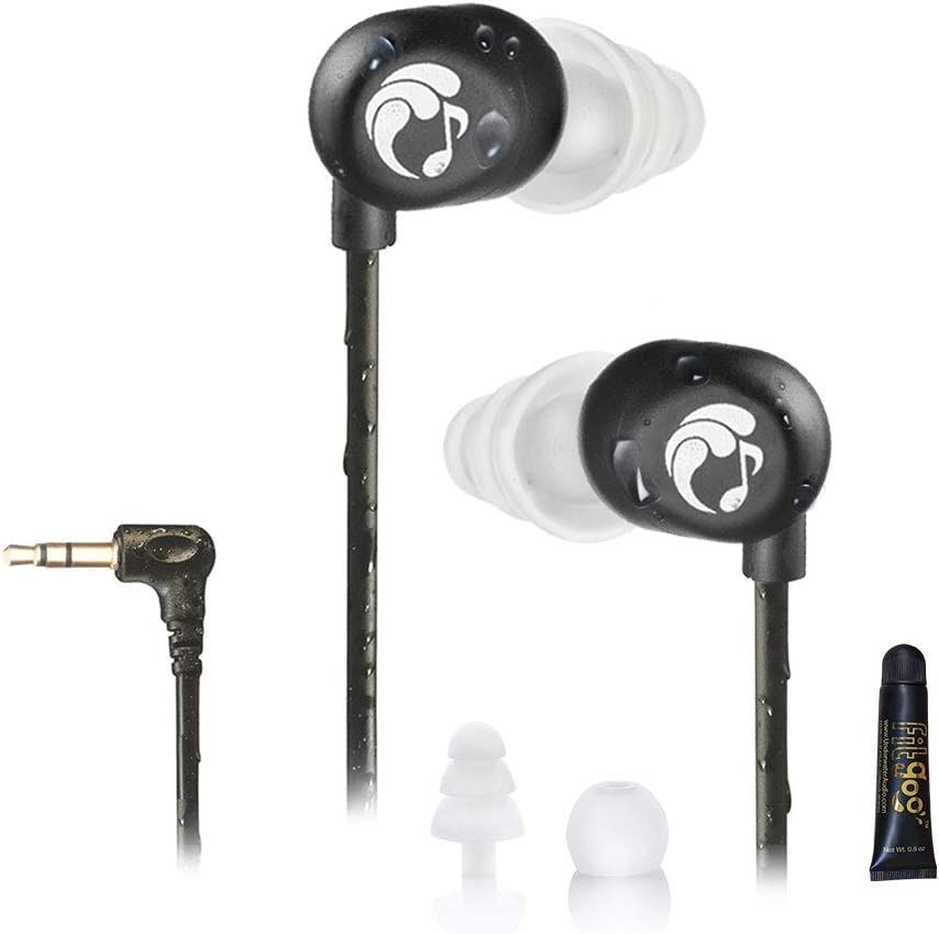Swimbuds Flip Waterproof Short-Cord Headphones 1