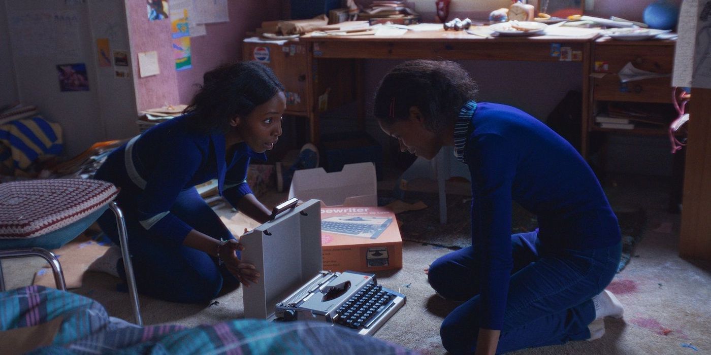 Tamara Lawrance and Letitia Wright in The Silent Twins
