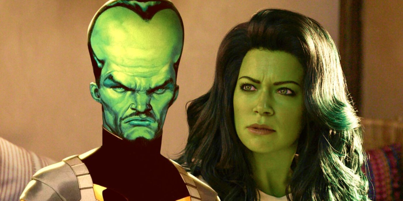 Tatiana Maslany como She-Hulk e a líder da Marvel