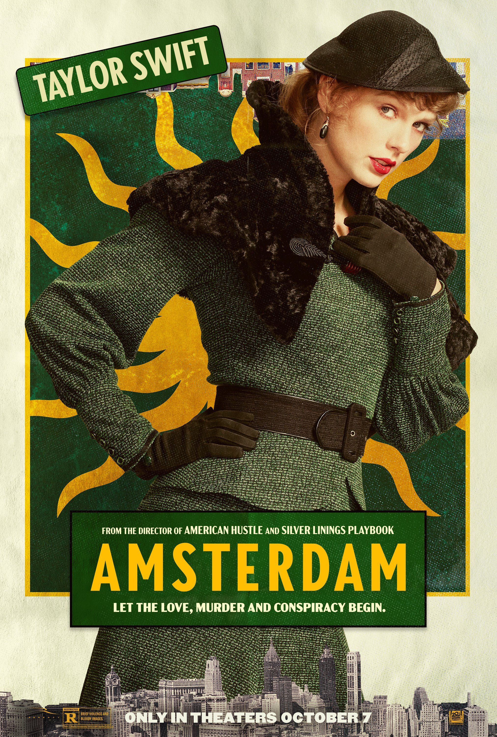 Taylor Swift in Amsterdam poster