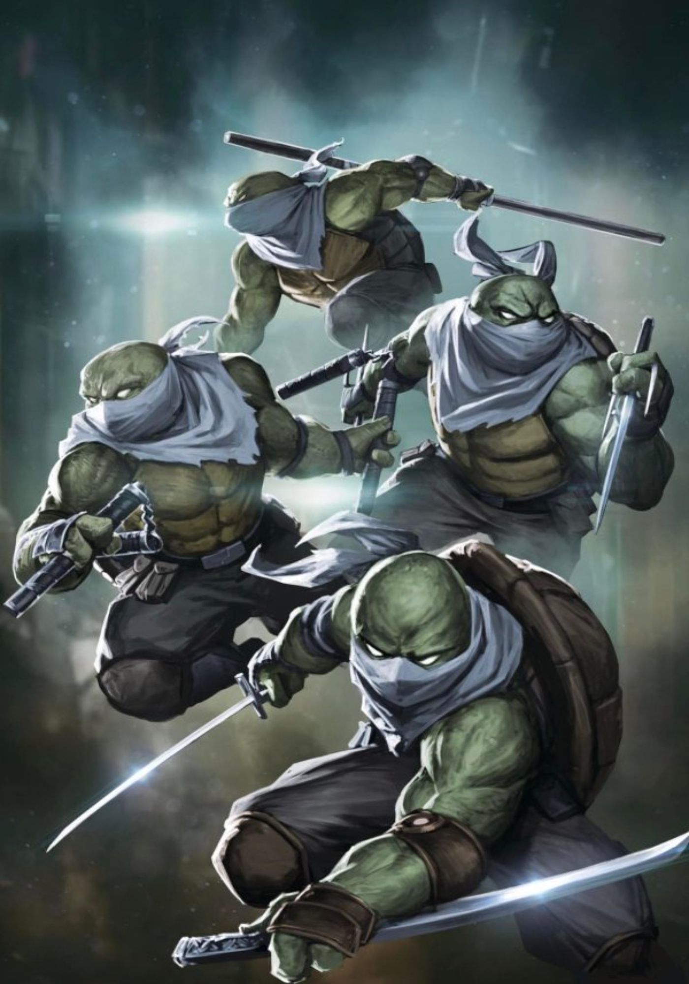 TMNT’s Four New Turtles Officially Have a Name