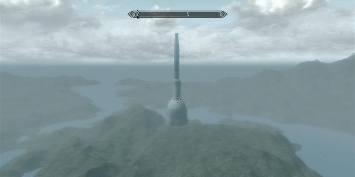 The White-Gold tower in Skyrim