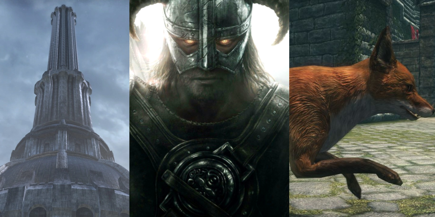 Skyrim mysteries represented with images