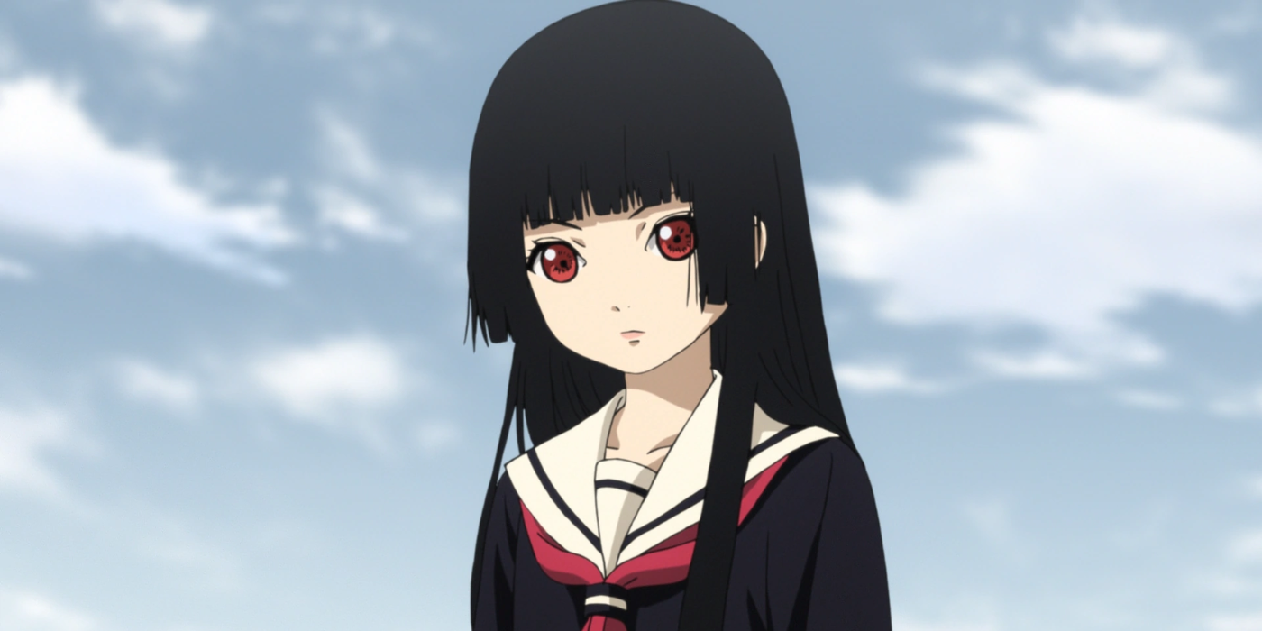 Ai Enma from Hell Girl looking stoic