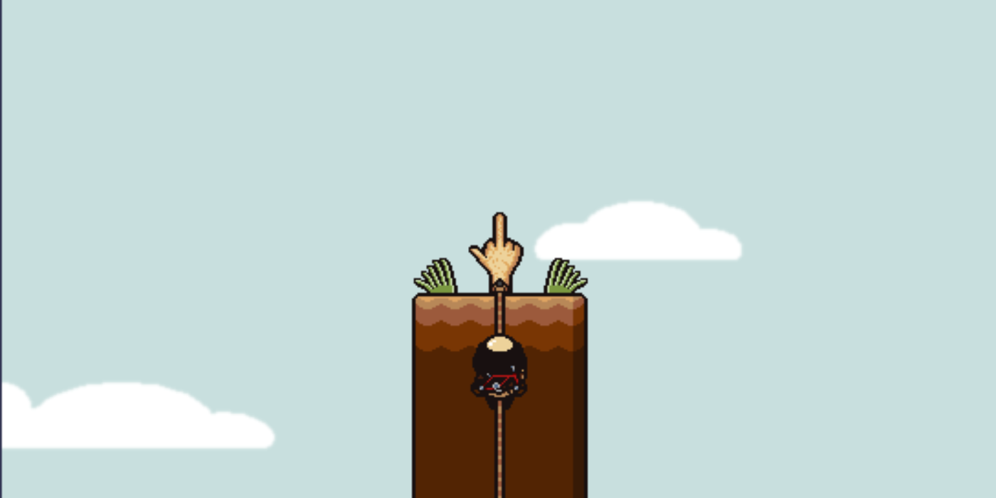 Lisa the Painful RPG middle finger