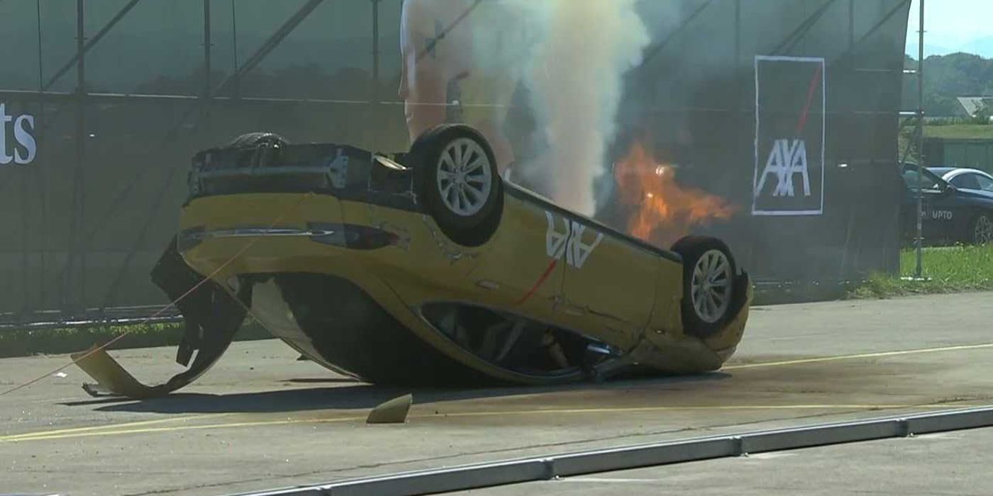 Tesla Crash