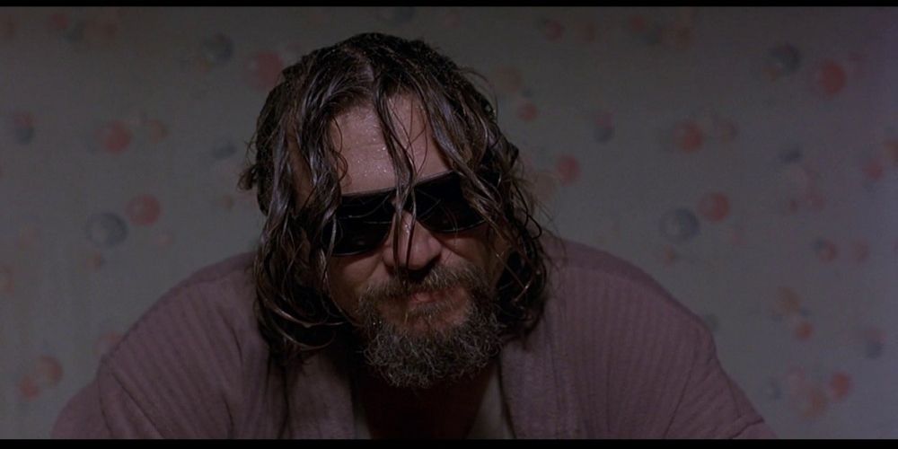 A still from the introductory scene of The Big Lebowski.