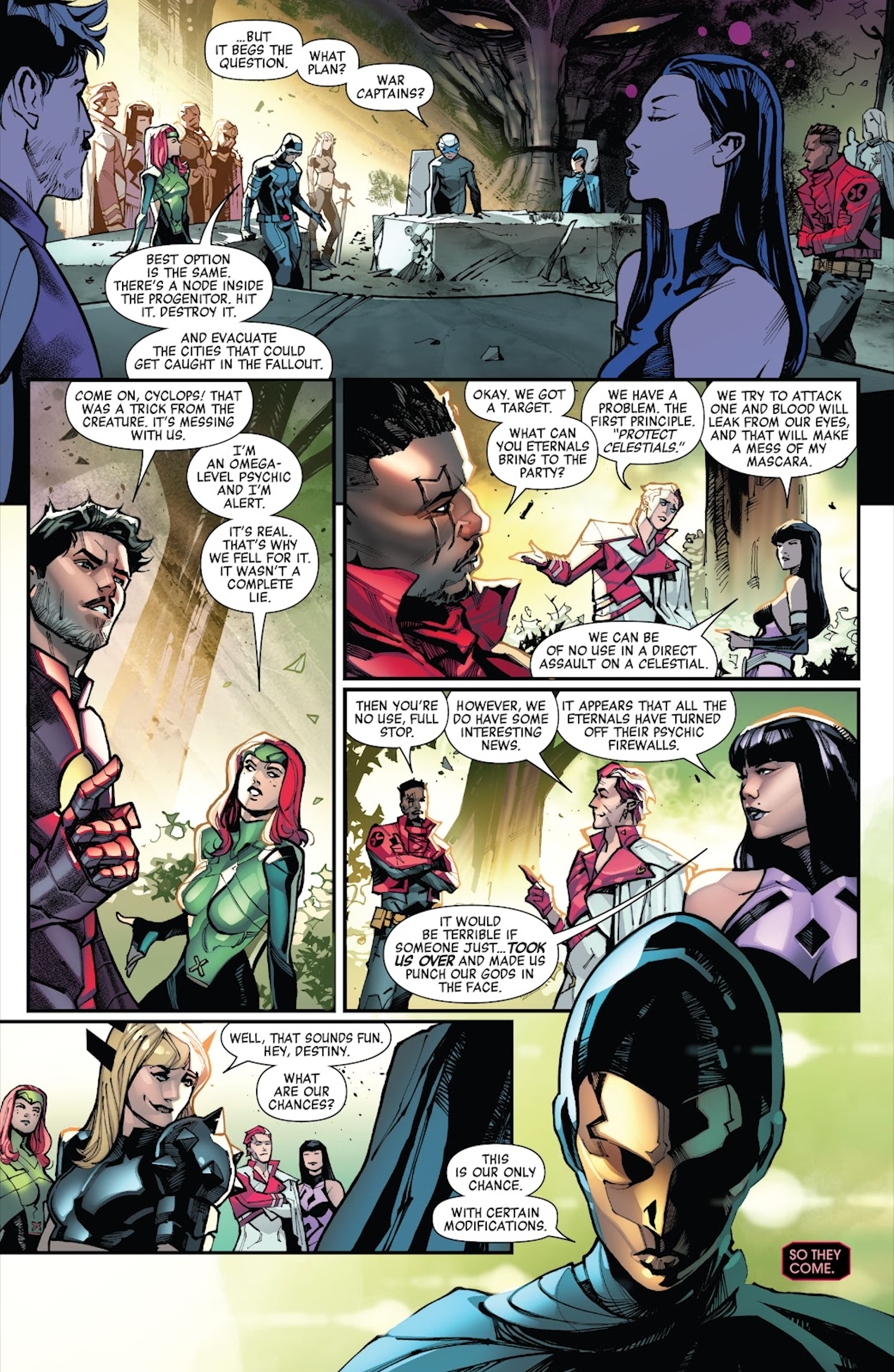 The Eternals are hacked in Judgment Day