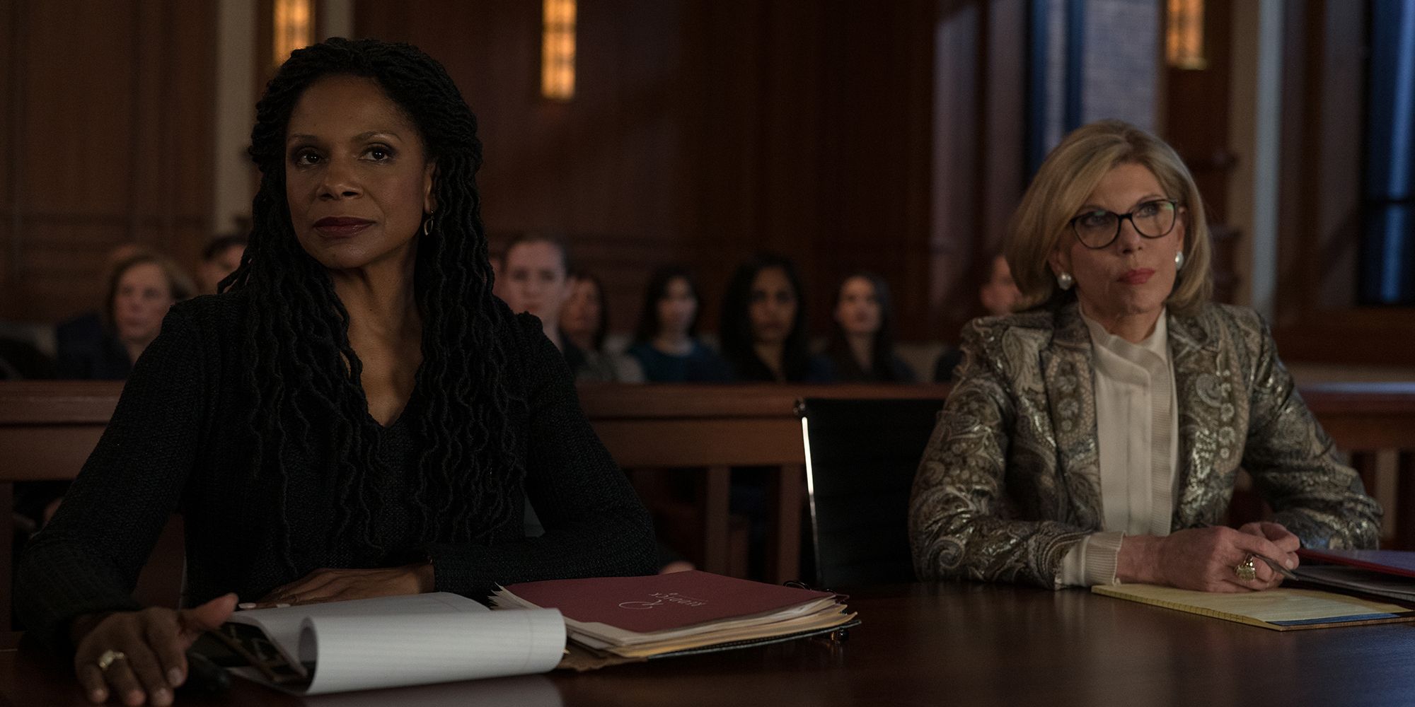 Christine Baranski & Audra McDonald in The Good Fight 601