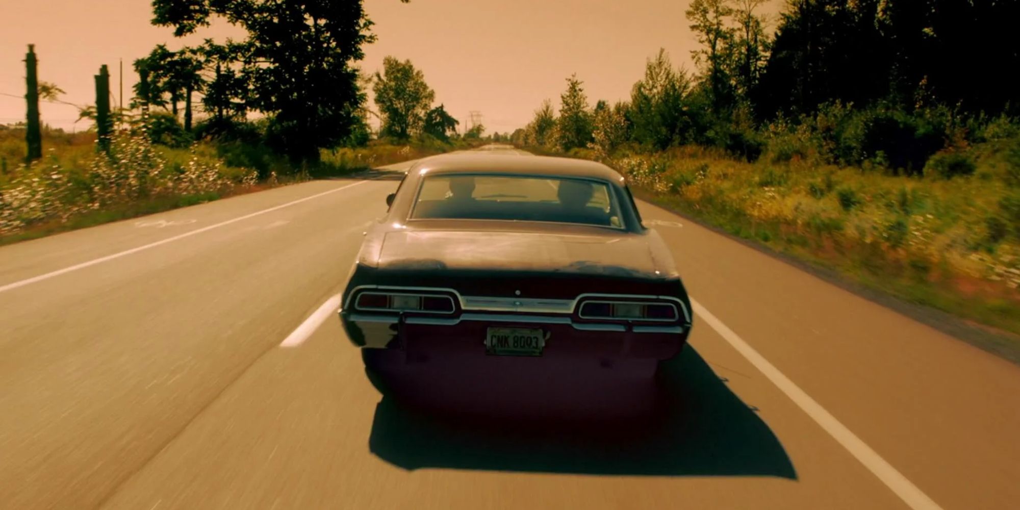 The Impala rides into the sunset in Supernatural's penultimte episode inherit the Earth